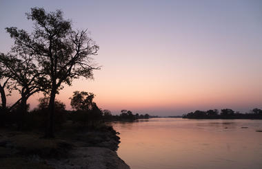 Zambezi River near the Mpala Jena Suite