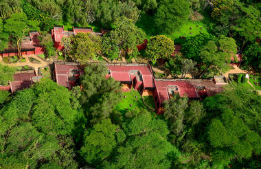 Amboseli Serena Safari Lodge Aerial View