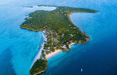 Azura Quilalea Private Island - Aerial View