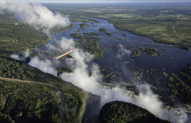 Microlight Flight over the Falls 
