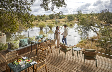 Malewane Lodge Lower Deck