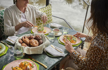 Malewane Lodge Breakfast