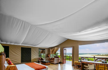 Mweya Safari Lodge Deluxe Tent