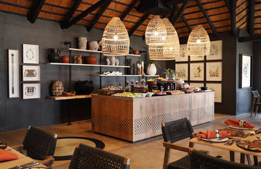 MalaMala Camp Dining Room
