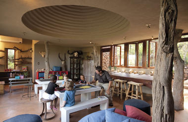 The Eco-House, center of the Madikwe Kidz Club program