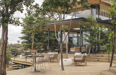 Lion Sands Ivory Lodge - Deck