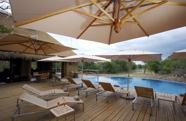 Kapama River Lodge Pool & Deck Area