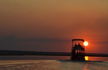 Sanctuary Chobe Chilwero photographic safari boat