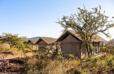 Luxury Tent Exterior