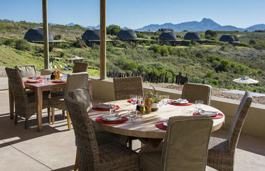 Kwena Lodge Dining Area View
