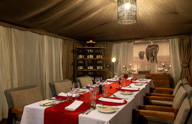 Lemala Ngorongoro Dining Tent
