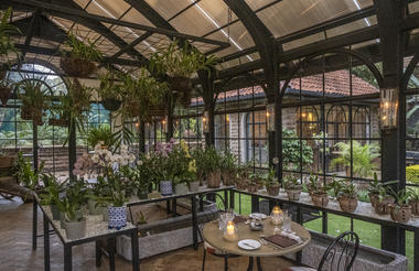 Orchid house