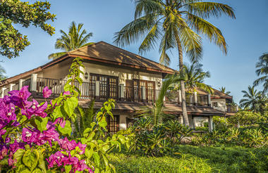 Breezes Bungalows; suites at top and Deluxes below