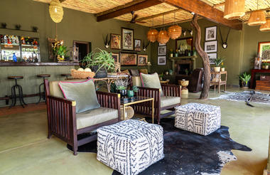 Lounge and Bar Area of Lodge