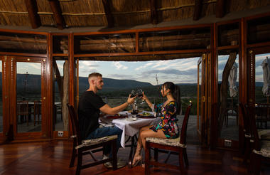 Bush Lodge Dining Room 