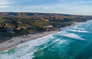 Lekkerwater Beach Lodge at De Hoop Reserve near Cape Town