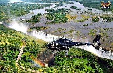Helicopter Flight over the Falls 