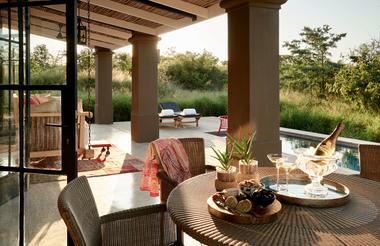 Farmstead at Royal Malewane - Luxury Farm Suite Private Verandah
