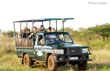 Game-drives on our privately owned reserve