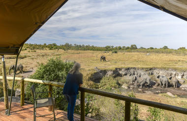 View from your tent