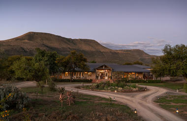 Karoo Lodge arrival