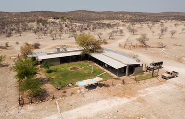 Safari House Aerial View