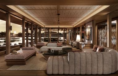 Baines' Lodge - Lounge