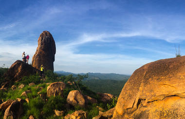 Evening walk to the pinnacle