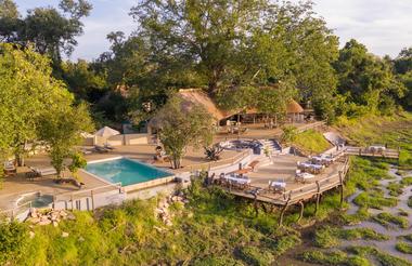 Kafunta River Lodge - the main area