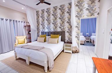 Family Room - view from main room into childrens' room