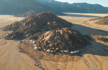 Wolwedans Boulders Camp Aerial View