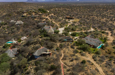 Birds eye view of Sasaab