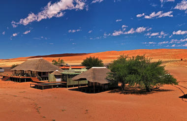 Kwessi Dunes - Aerial view