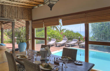 Matemwe Beach House - Dining room