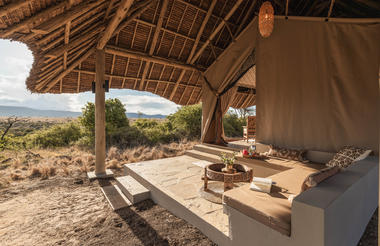 Safari Tent Entrance 