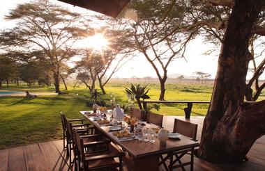 Preparations for an evening feast on the Sirikoi deck