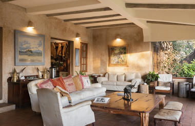 Main house: veranda 