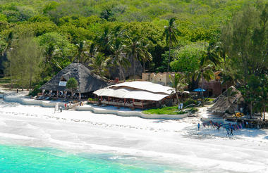 Beach Bar and restaurant from above