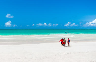 Masai on the Beach 