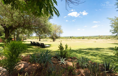 Lodge exterior / lounger with a view