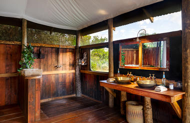 Tent Bathroom