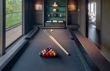 Aqua Nera Billiard Room