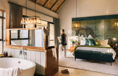 Simbavati Camp George Luxury Suite Bathroom