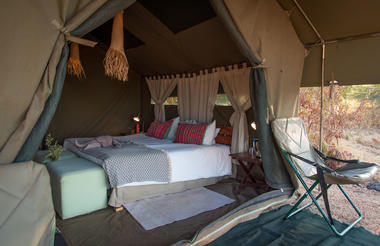 Safari Tent with King Size