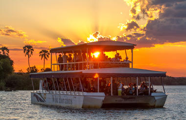 Zambezi River Cruise Sunset