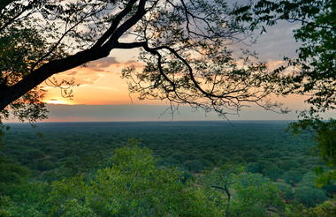 View from tents