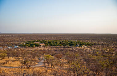 Sundwowner Walk at Damara Mopane Lodge