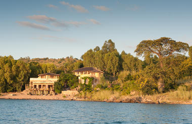 House from the lake