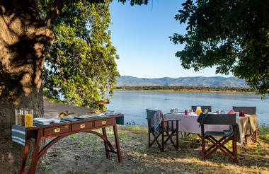 Mana River Camp - Breakfast