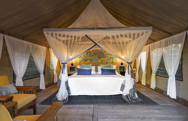 Guest Tent interior